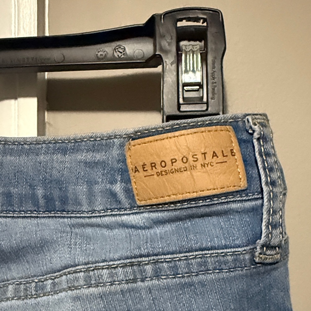 Aeropostale Light Denim Blue Jeggings Size 4 regular - Picture 4 of 7